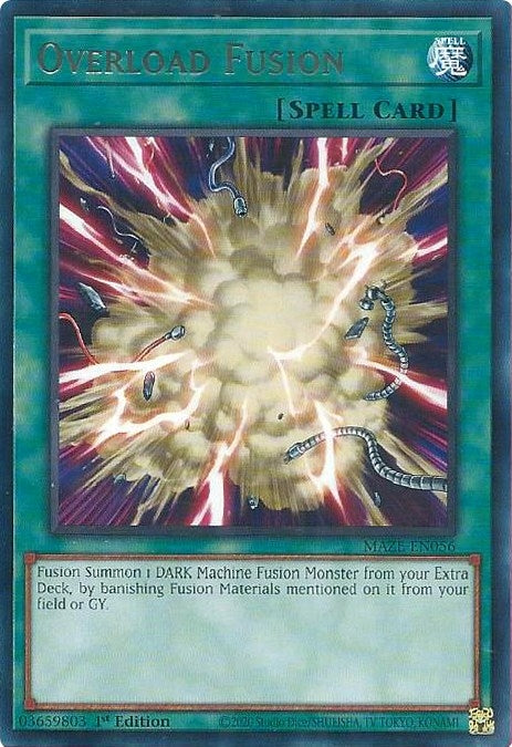 Image for Overload Fusion (Maze of Memories) (MAZE-EN056) - YuGiOh