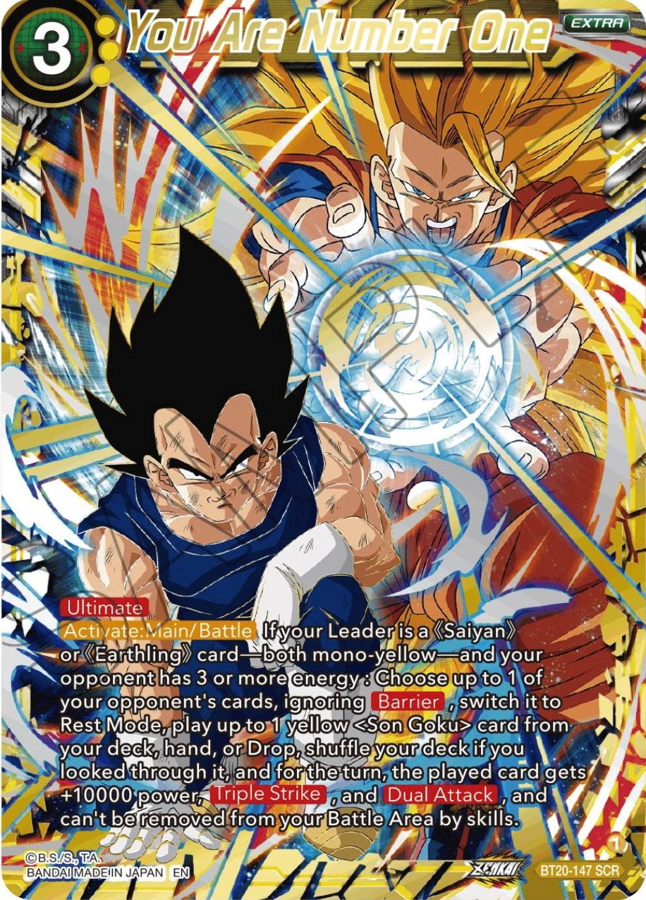 Image for You Are Number One (Alternate Art) (Power Absorbed) (BT20-147) - Dragon Ball Super: Masters