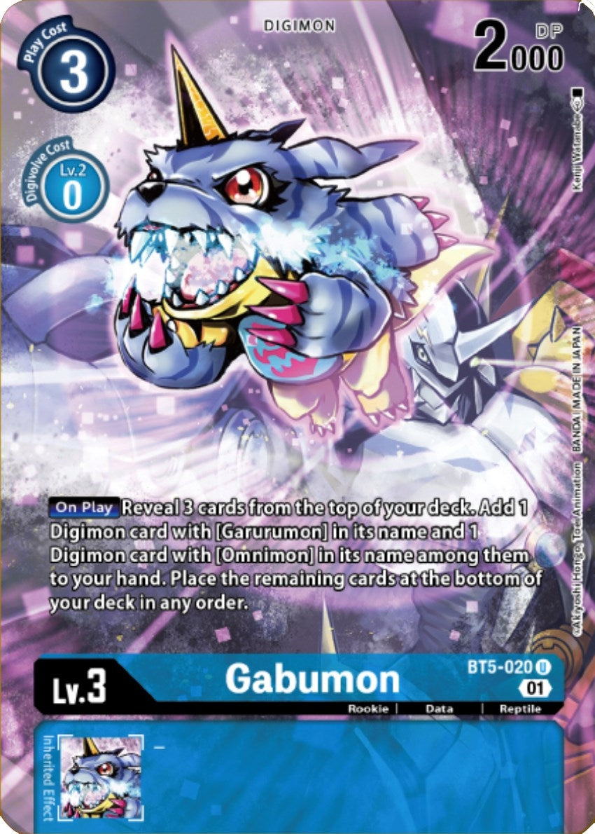 Image for Gabumon (Digimon Royal Knights Card Set) (BT05) (5020)