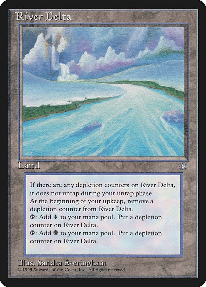 Image for River Delta (Ice Age) - Magic: The Gathering