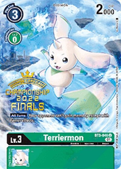 Image for Terriermon (2022 Championship Finals Digimon Tamers Pack) - Digimon Card Game