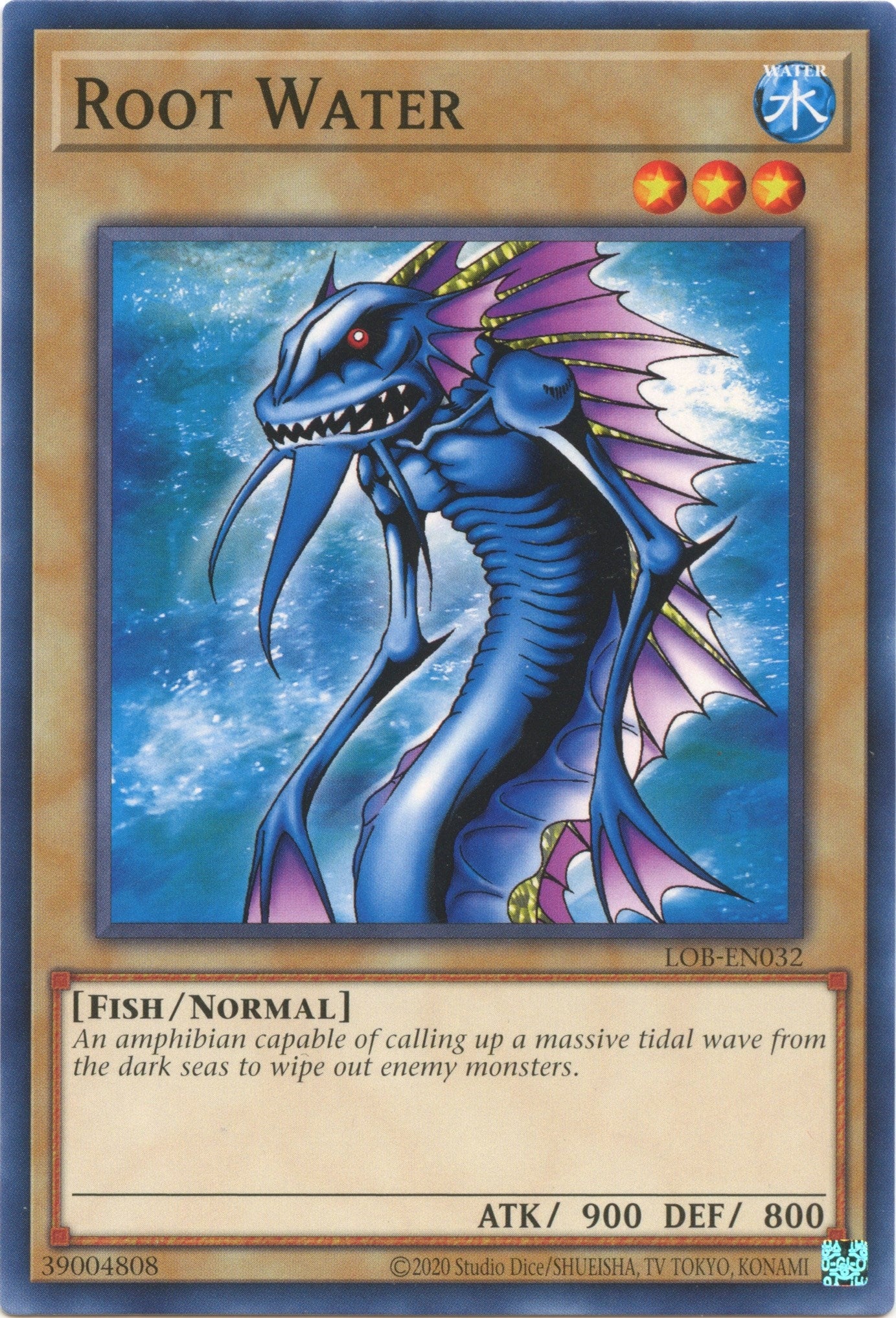 Image for Root Water (Legend of Blue Eyes White Dragon (25th Anniversary Edition)) (LOB-EN032) - YuGiOh
