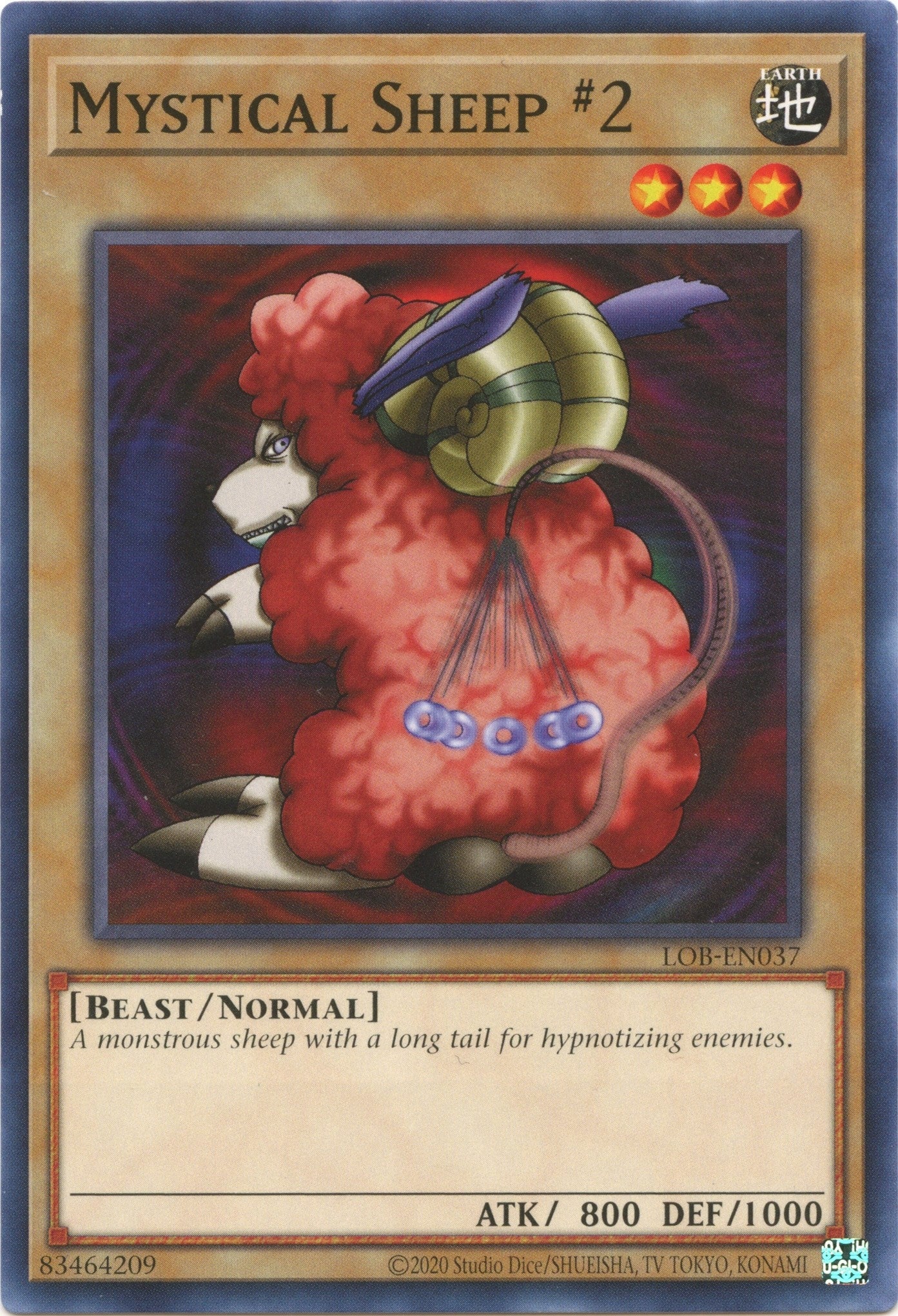 Image for Mystical Sheep #2 (Legend of Blue Eyes White Dragon (25th Anniversary Edition)) (LOB-EN037) - YuGiOh