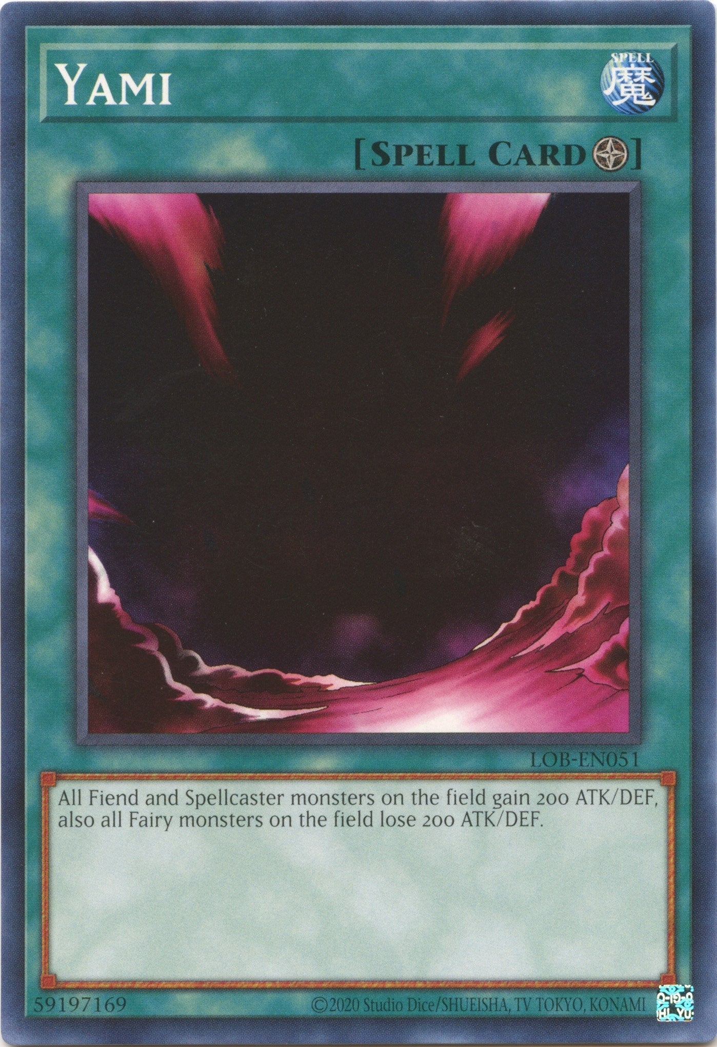 Image for Yami (Legend of Blue Eyes White Dragon (25th Anniversary Edition)) (LOB-EN051) - YuGiOh