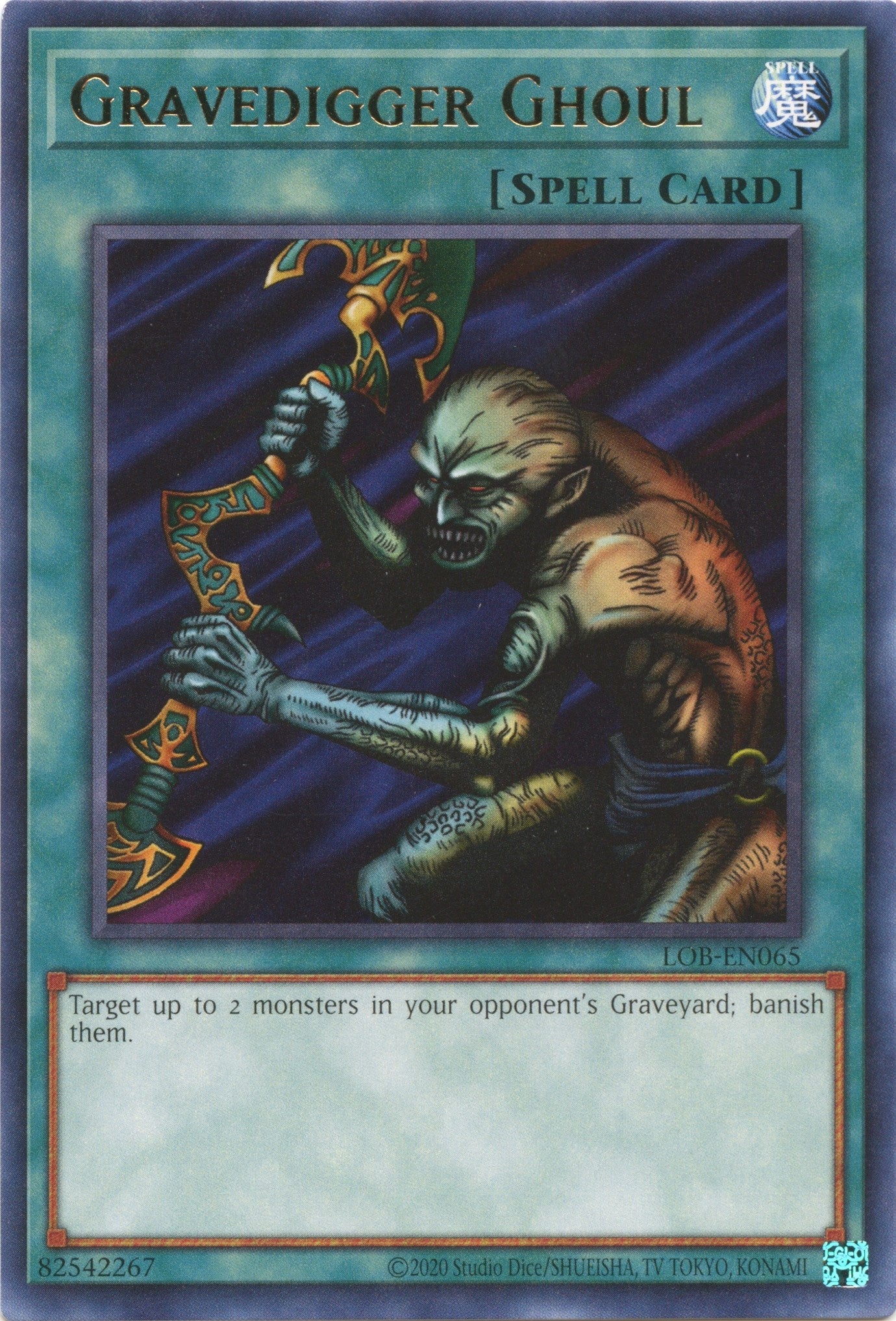 Image for Gravedigger Ghoul (Legend of Blue Eyes White Dragon (25th Anniversary Edition)) (LOB-EN065) - YuGiOh