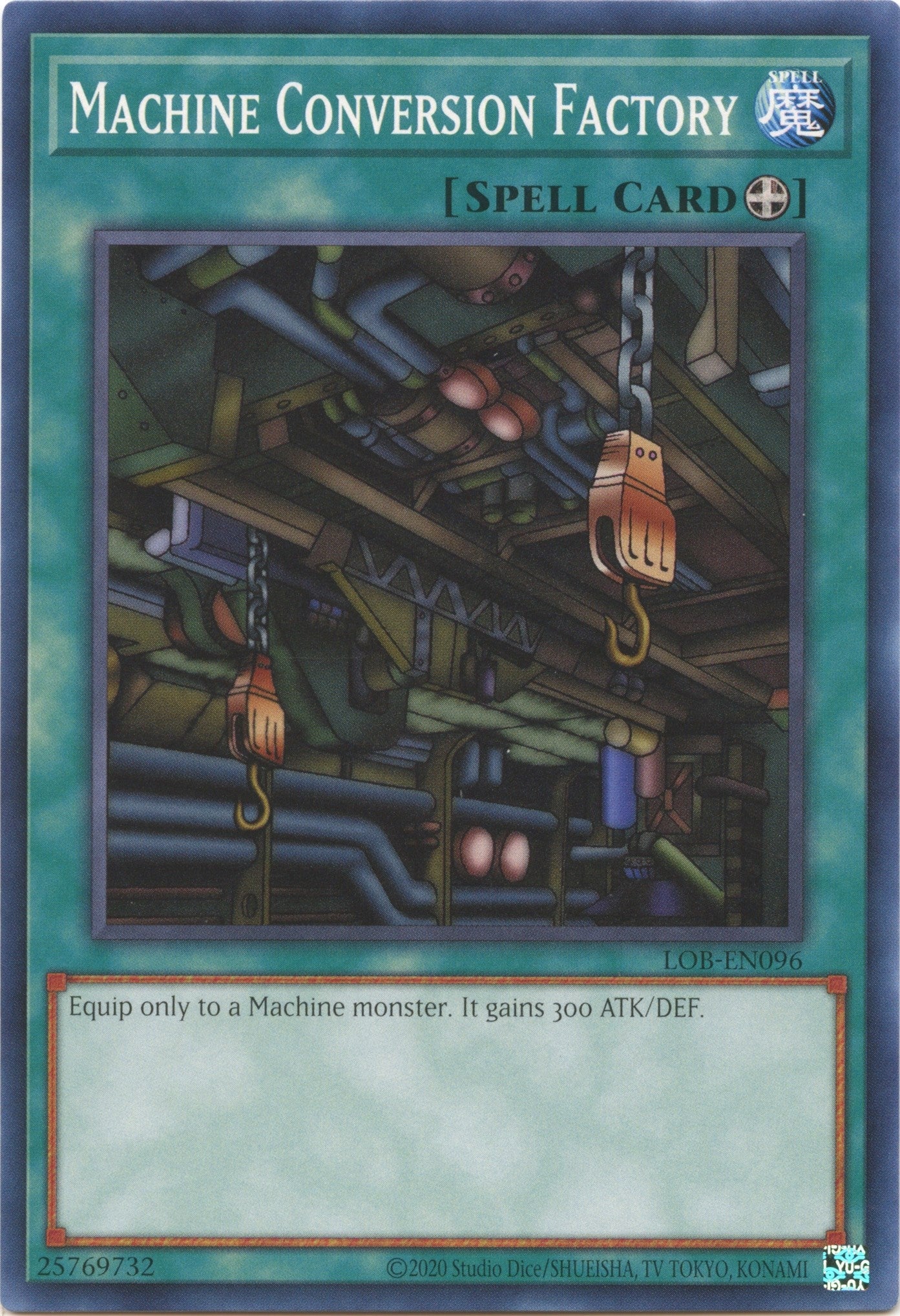 Image for Machine Conversion Factory (Legend of Blue Eyes White Dragon (25th Anniversary Edition)) (LOB-EN096) - YuGiOh