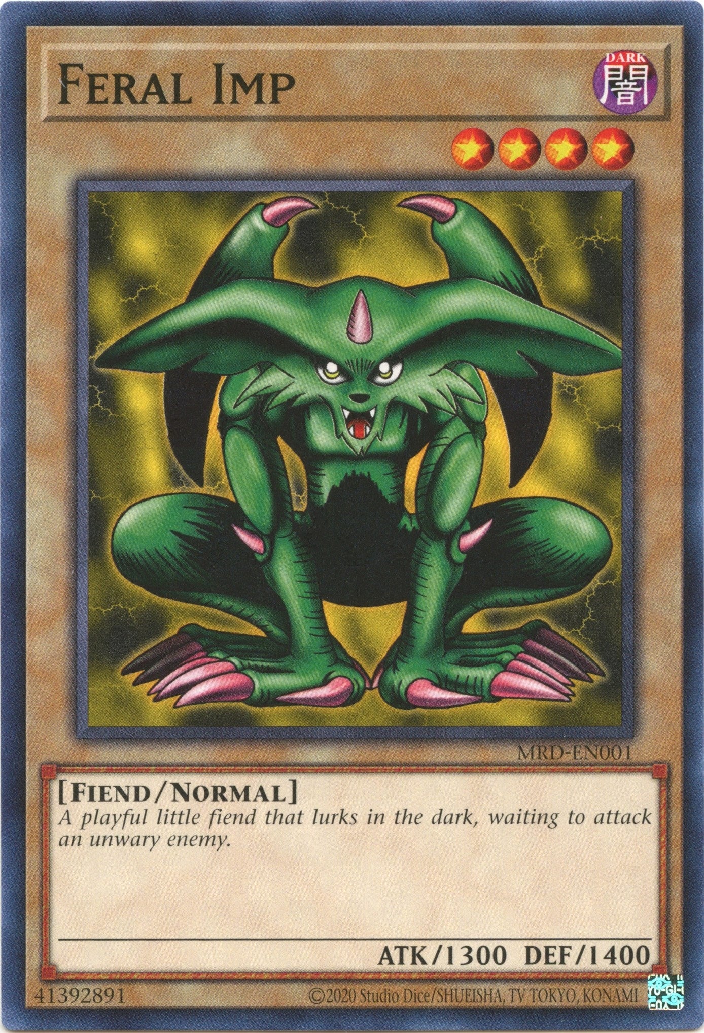 Image for Feral Imp (Metal Raiders (25th Anniversary Edition)) (MRD-EN001) - YuGiOh