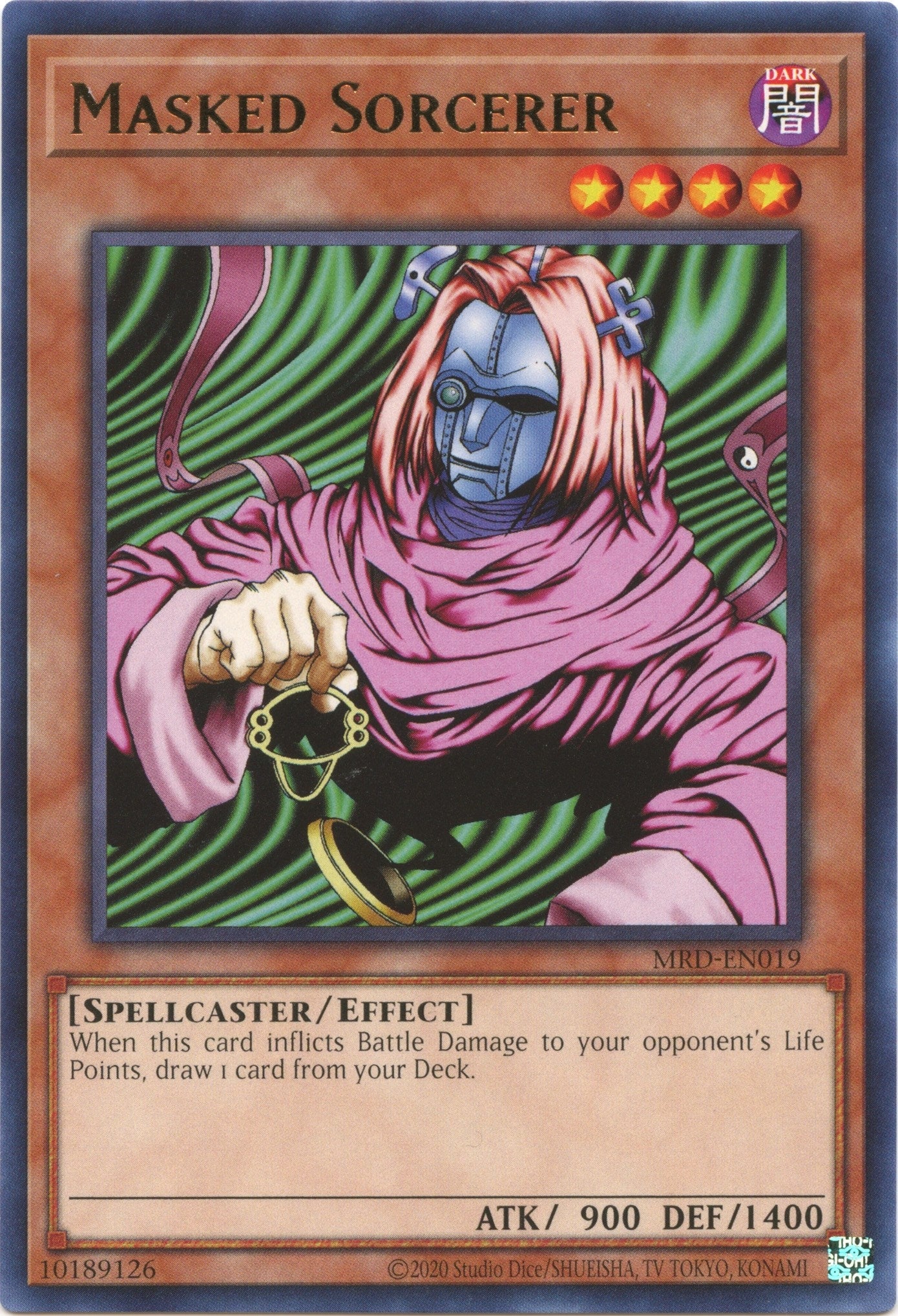 Image for Masked Sorcerer (Metal Raiders (25th Anniversary Edition)) (MRD-EN019) - YuGiOh