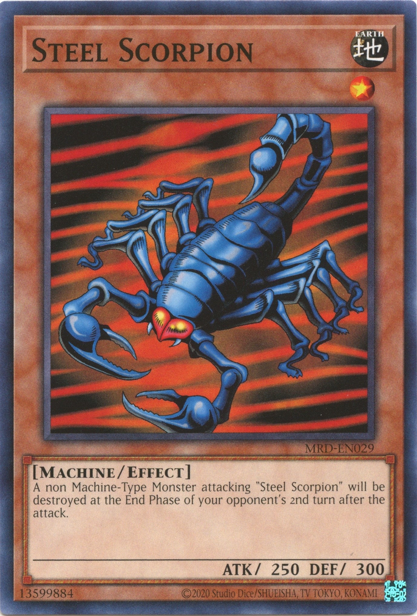 Image for Steel Scorpion (Metal Raiders (25th Anniversary Edition)) (MRD-EN029) - YuGiOh