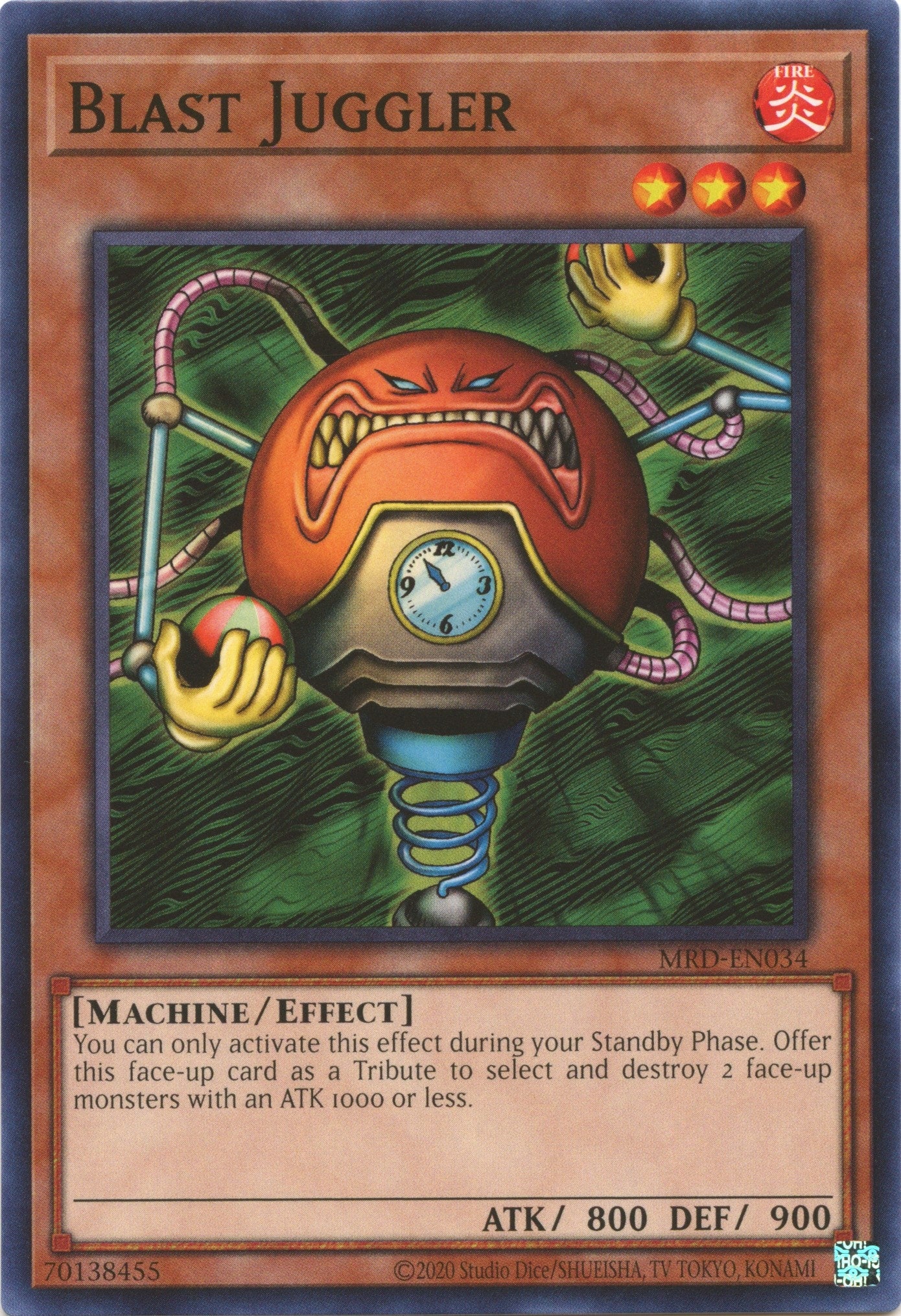 Image for Blast Juggler (Metal Raiders (25th Anniversary Edition)) (MRD-EN034) - YuGiOh