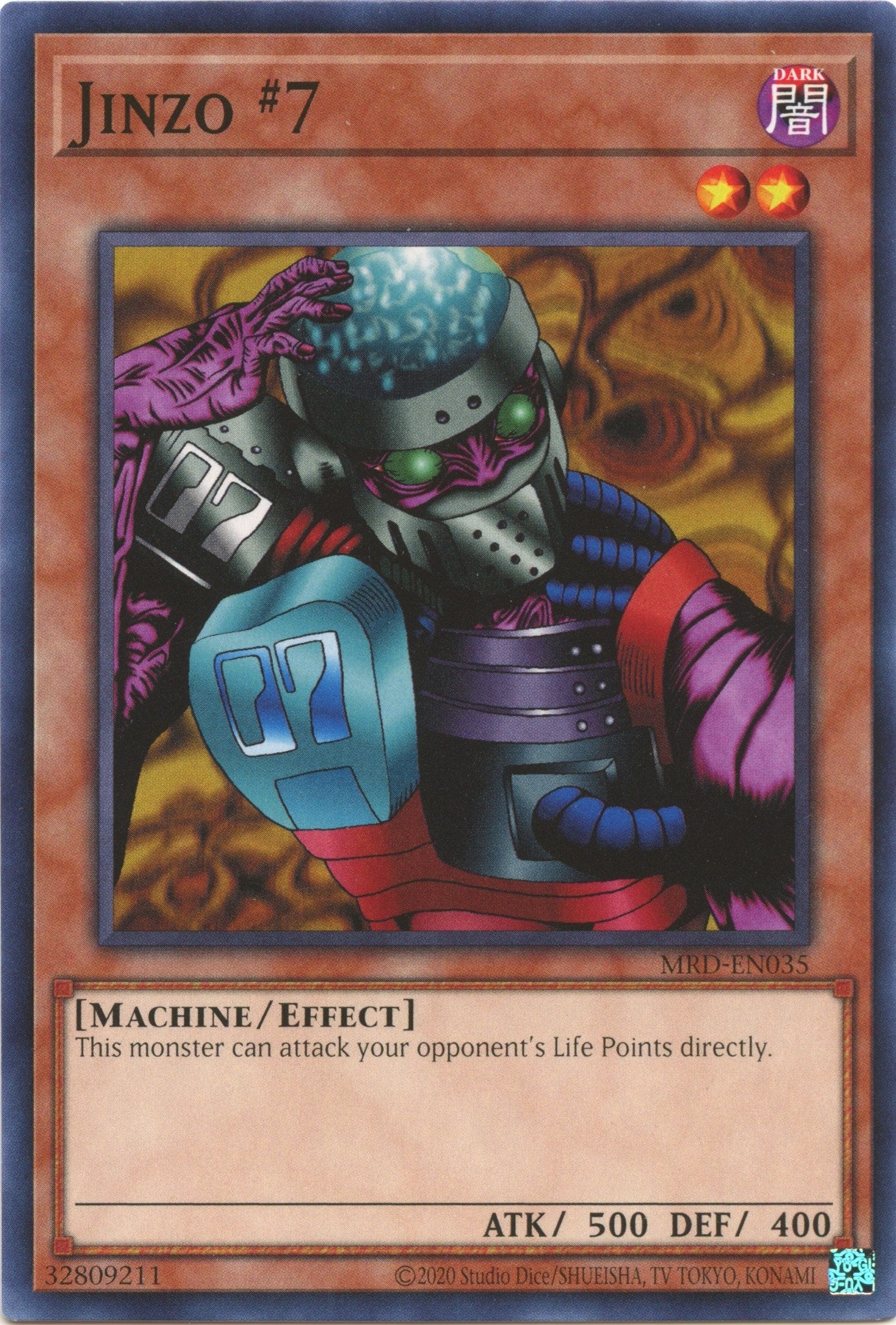 Image for Jinzo #7 (Metal Raiders (25th Anniversary Edition)) (MRD-EN035) - YuGiOh