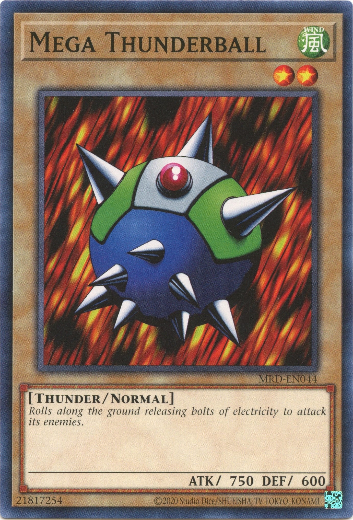 Image for Mega Thunderball (Metal Raiders (25th Anniversary Edition)) (MRD-EN044) - YuGiOh