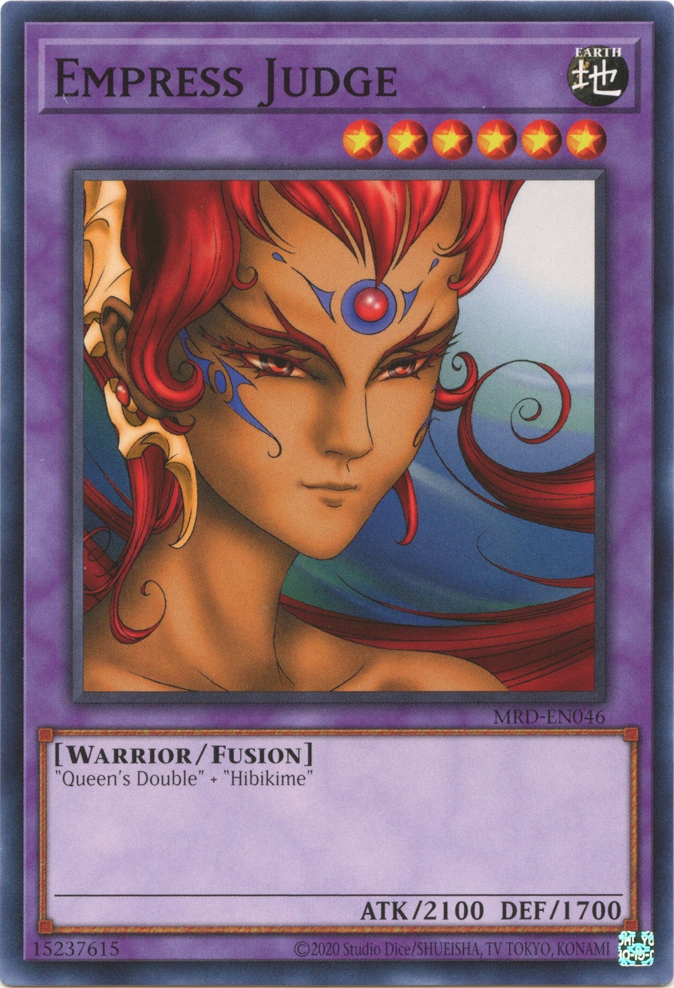 Image for Empress Judge (Metal Raiders (25th Anniversary Edition)) (MRD-EN046) - YuGiOh