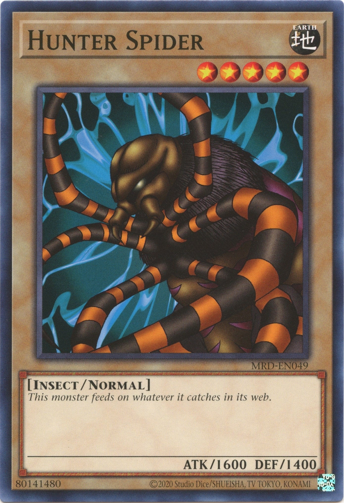 Image for Hunter Spider (Metal Raiders (25th Anniversary Edition)) (MRD-EN049) - YuGiOh