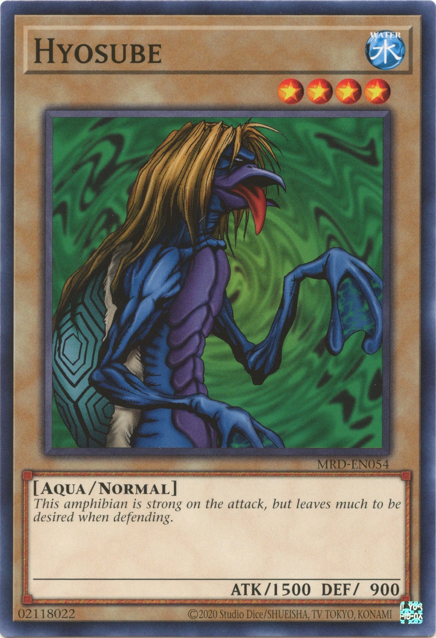 Image for Hyosube (Metal Raiders (25th Anniversary Edition)) (MRD-EN054) - YuGiOh