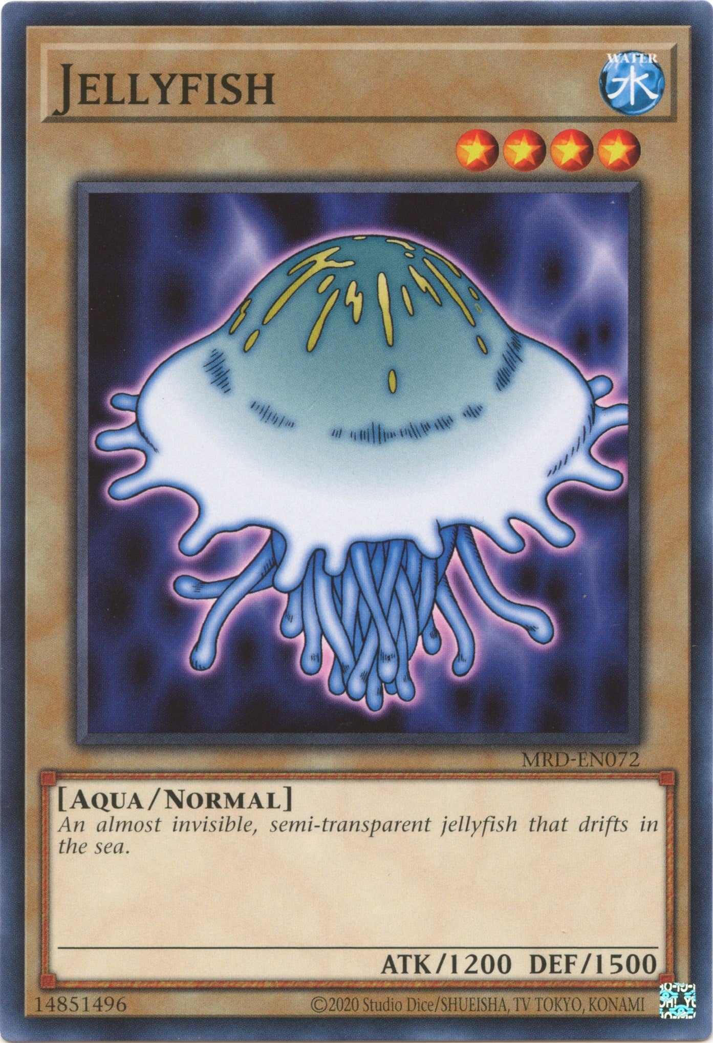 Image for Jellyfish (Metal Raiders (25th Anniversary Edition)) (MRD-EN072) - YuGiOh