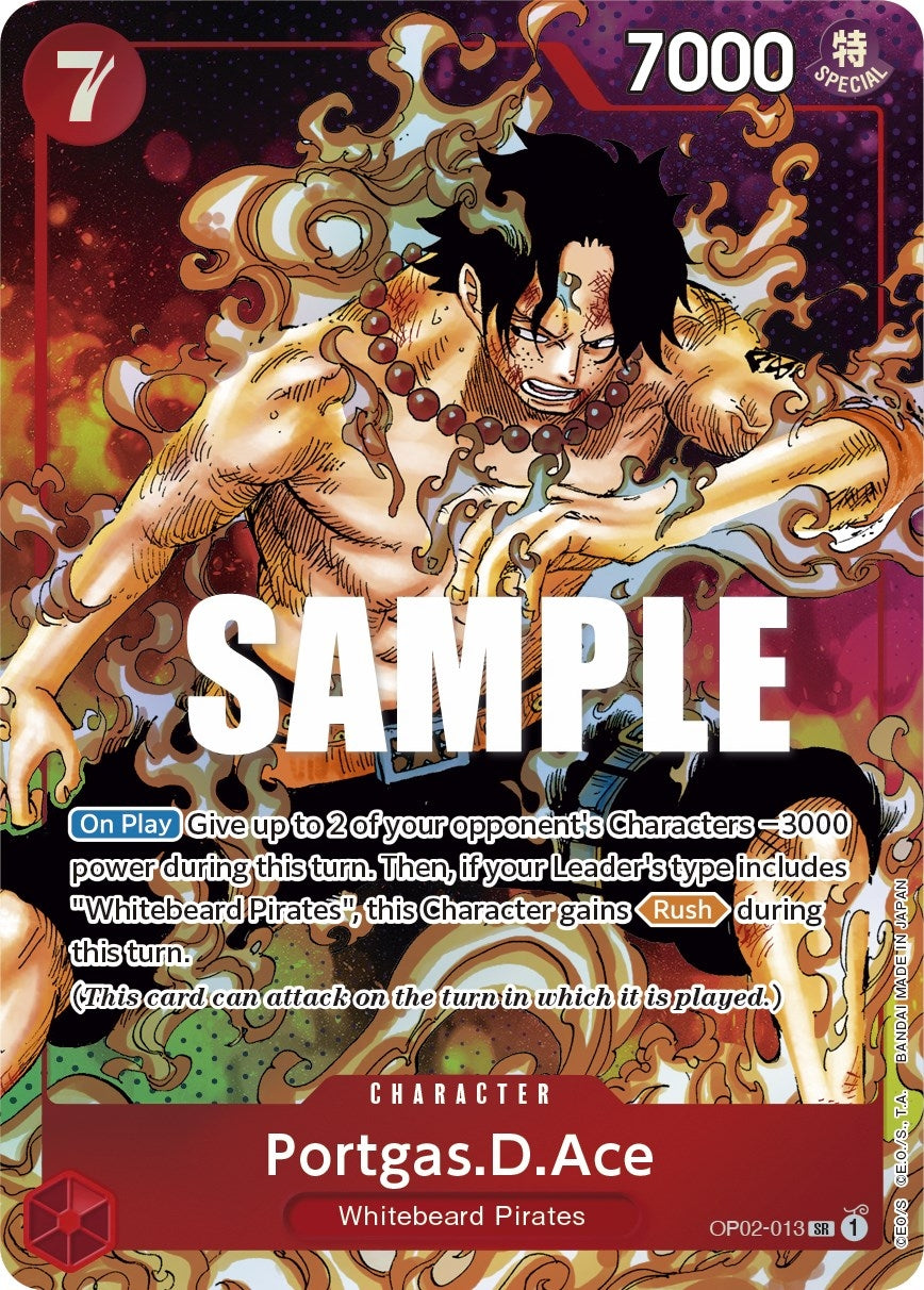 Image for Portgas.D.Ace (Parallel) (Paramount War) (OP02-013) - One Piece Card Game