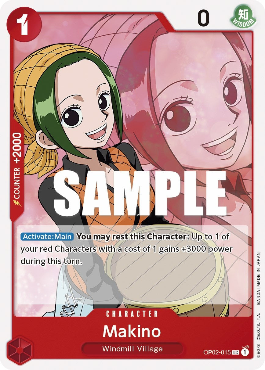 Image for Makino (Paramount War) (OP02-015) - One Piece Card Game