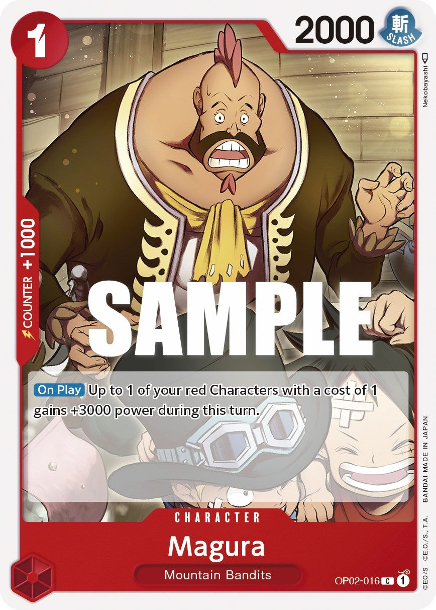Image for Magura (Paramount War) (OP02-016) - One Piece Card Game