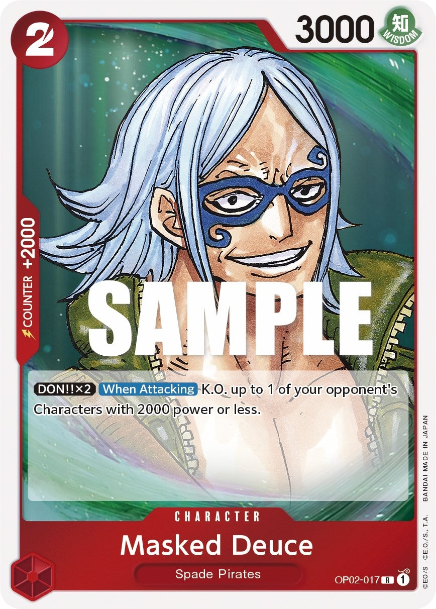 Image for Masked Deuce (Paramount War) (OP02-017) - One Piece Card Game