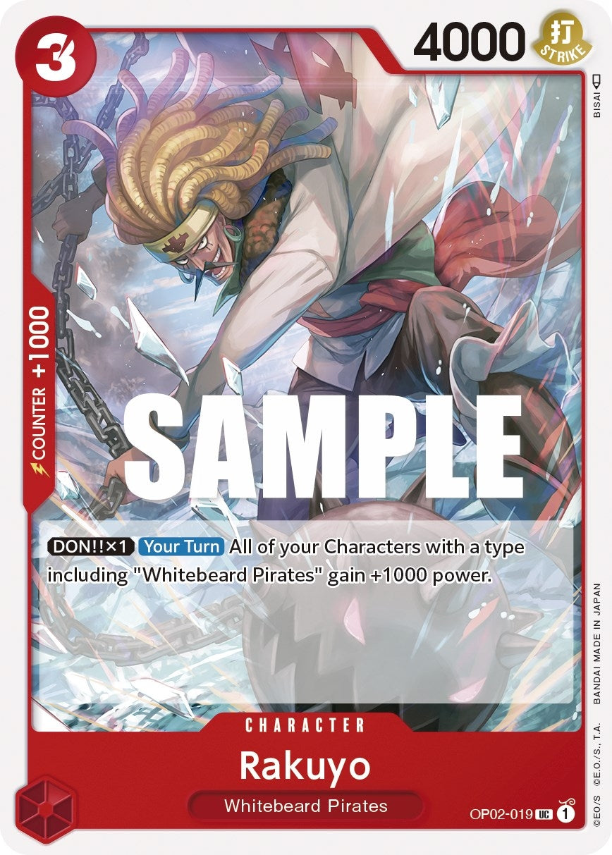 Image for Rakuyo (Paramount War) (OP02-019) - One Piece Card Game