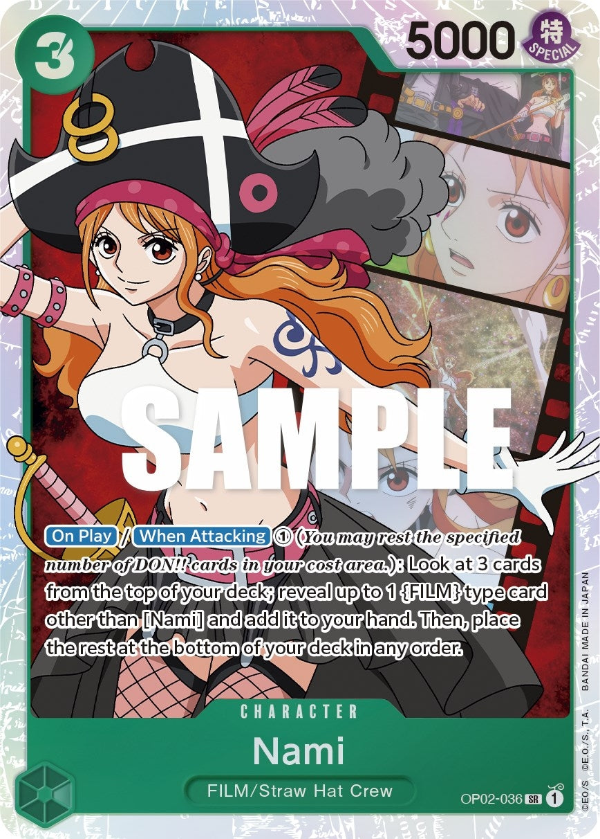 Image for Nami (Paramount War) (OP02-036) - One Piece Card Game