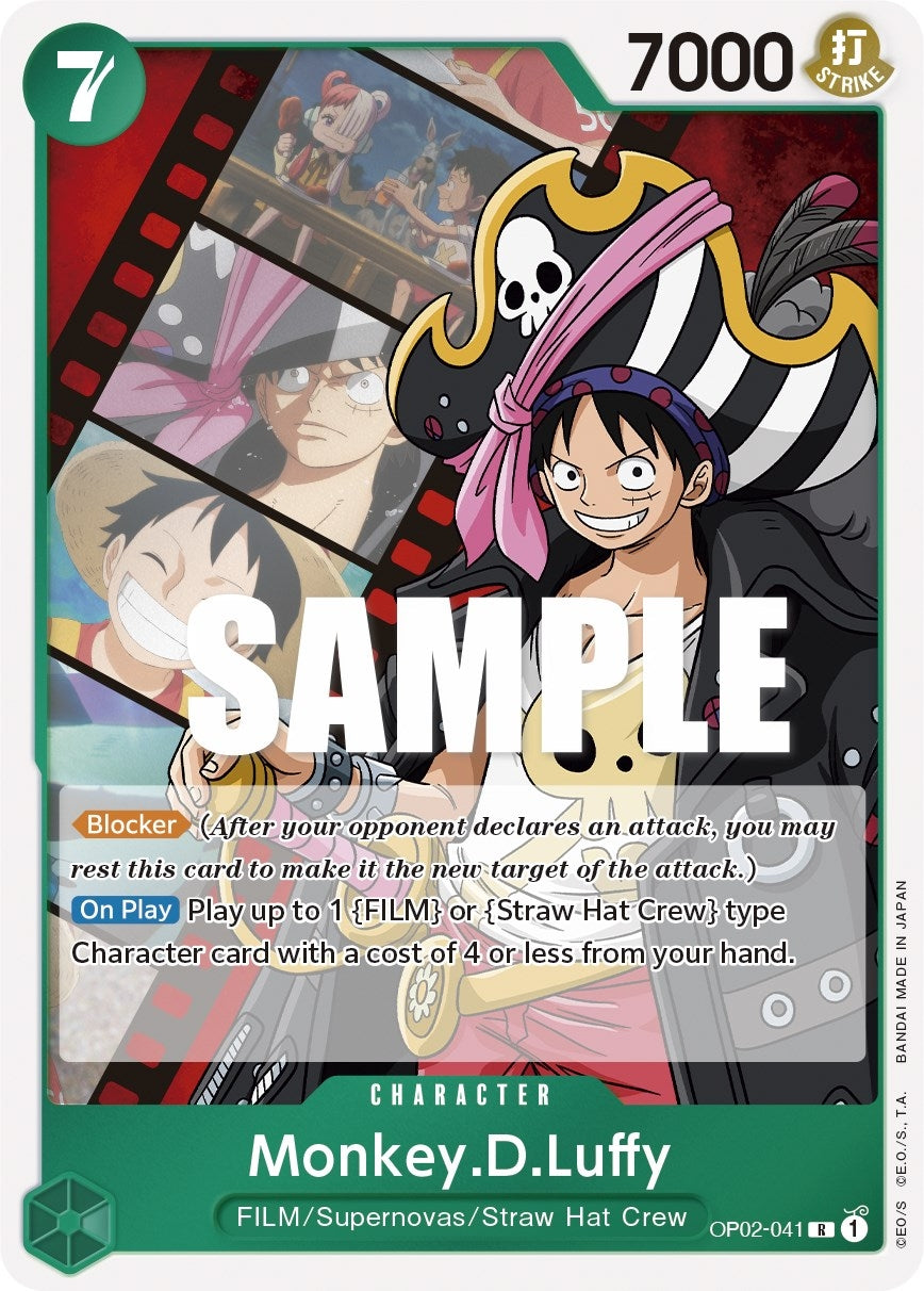 Image for Monkey.D.Luffy (041) (Paramount War) (OP02-041) - One Piece Card Game