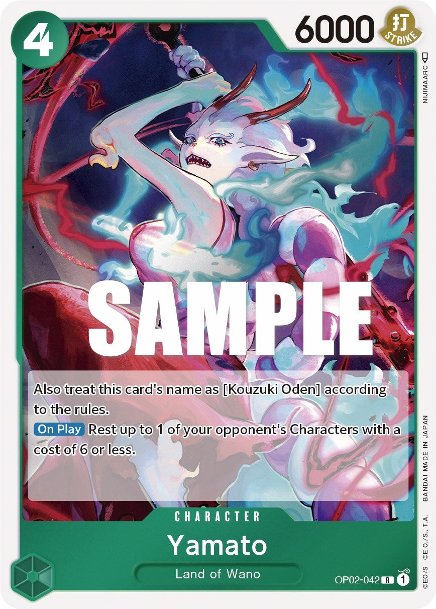 Image for Yamato (Paramount War) (OP02-042) - One Piece Card Game
