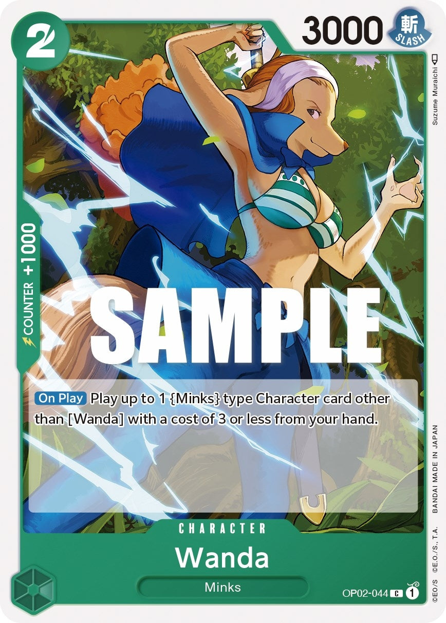 Image for Wanda (Paramount War) (OP02-044) - One Piece Card Game