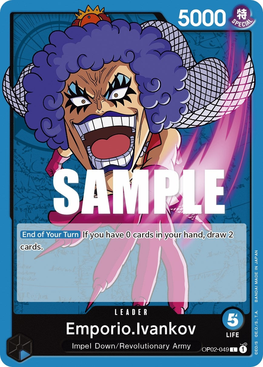 Image for Emporio.Ivankov (049) (Paramount War) (OP02-049) - One Piece Card Game