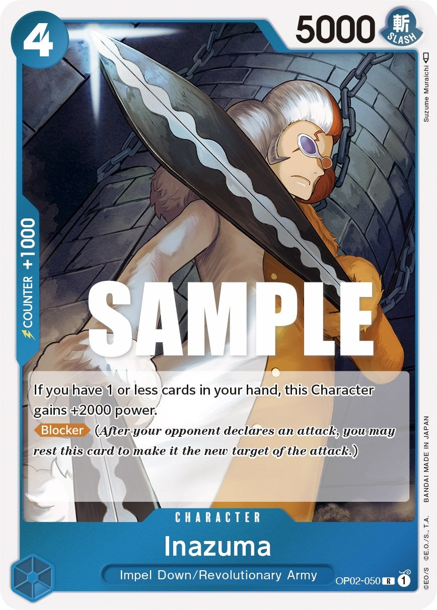 Image for Inazuma (Paramount War) (OP02-050) - One Piece Card Game