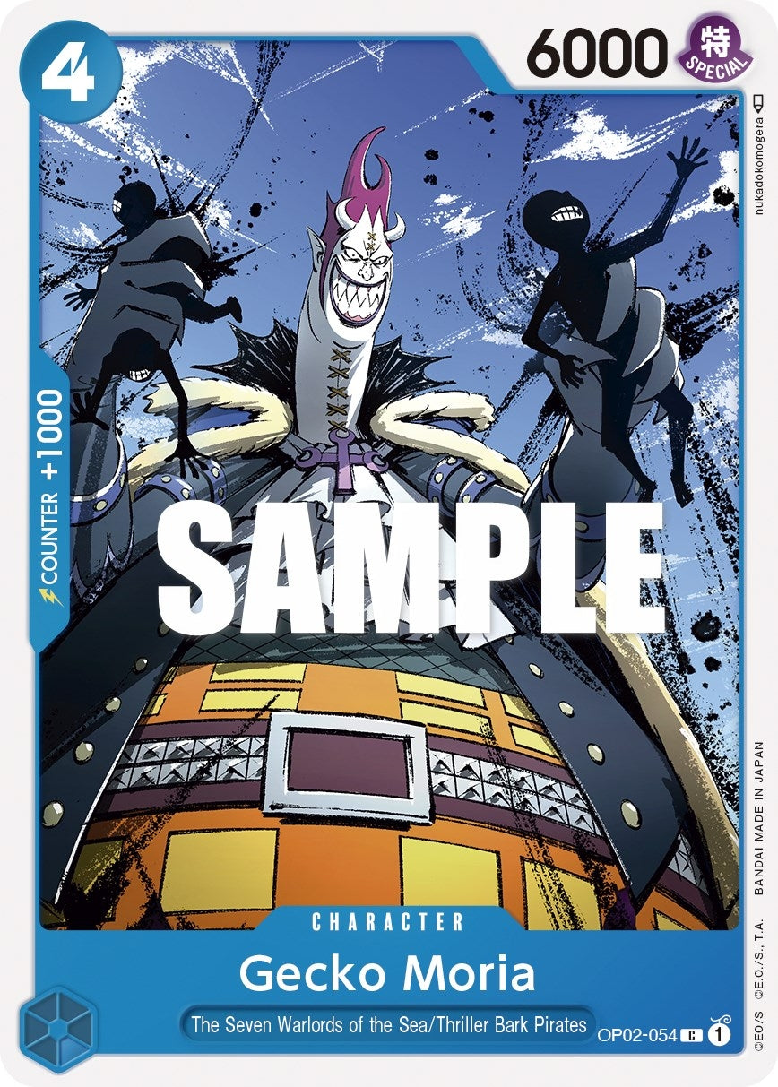 Image for Gecko Moria (Paramount War) (OP02-054) - One Piece Card Game