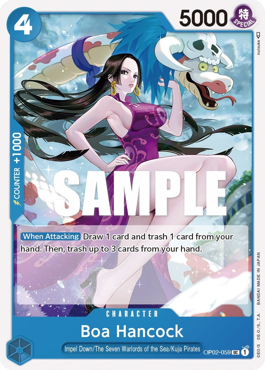Image for Boa Hancock (Paramount War) (OP02-059) - One Piece Card Game