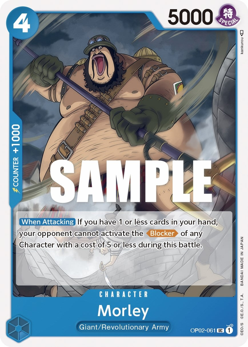 Image for Morley (Paramount War) (OP02-061) - One Piece Card Game
