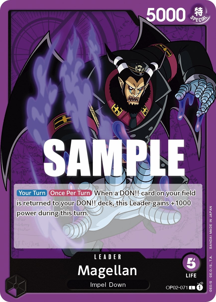 Image for Magellan (071) (Paramount War) (OP02-071) - One Piece Card Game