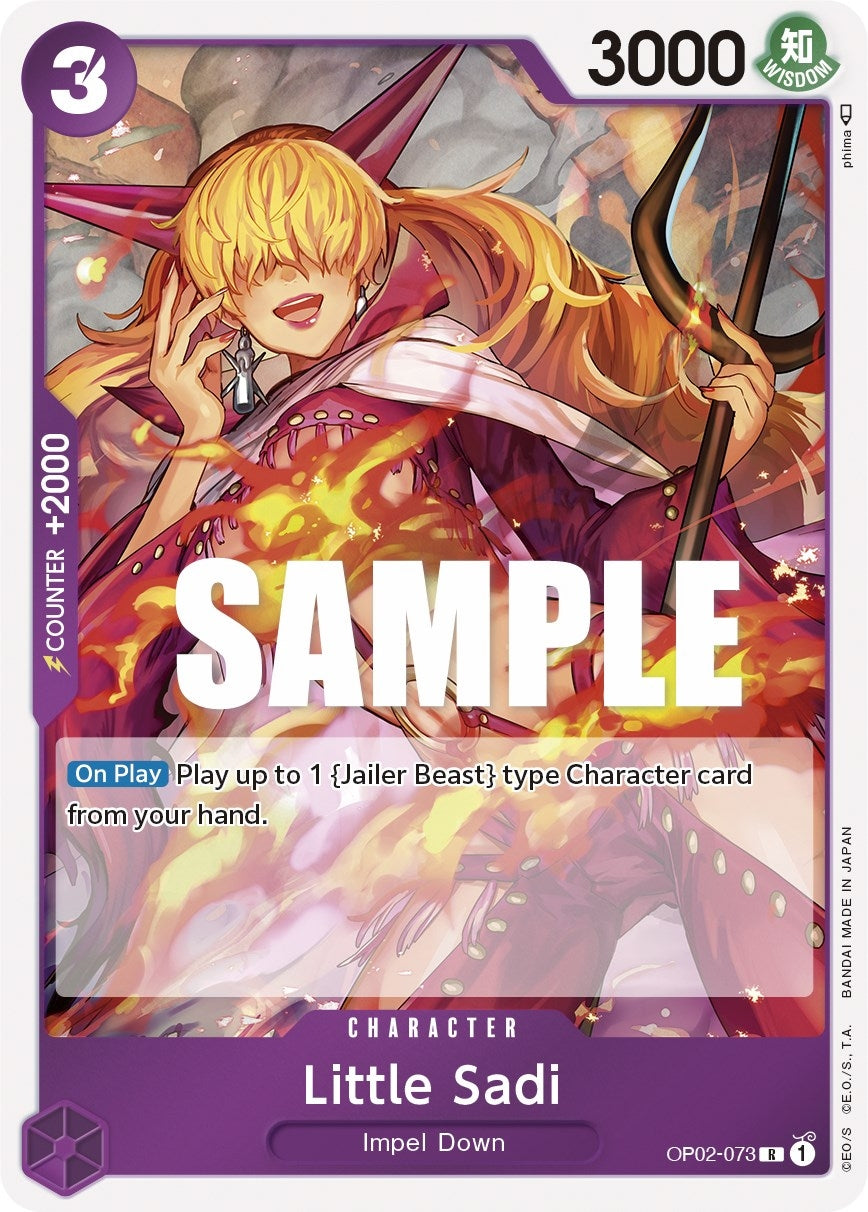 Image for Little Sadi (Paramount War) (OP02-073) - One Piece Card Game