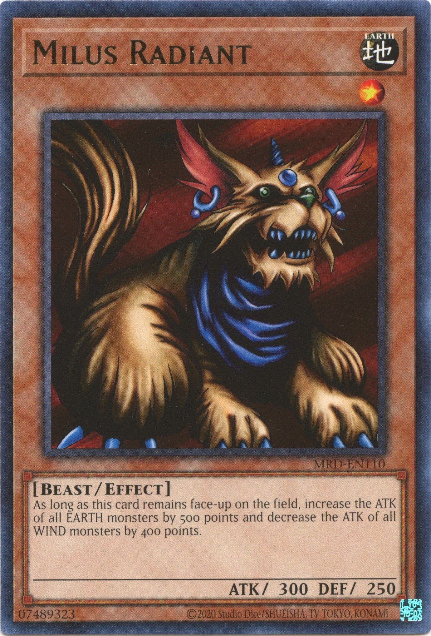 Image for Milus Radiant (Metal Raiders (25th Anniversary Edition)) (MRD-EN110) - YuGiOh