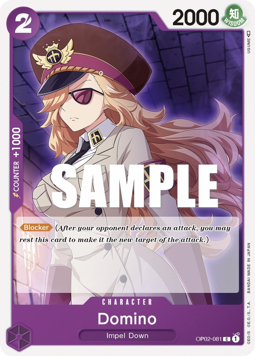 Image for Domino (Paramount War) (OP02-081) - One Piece Card Game