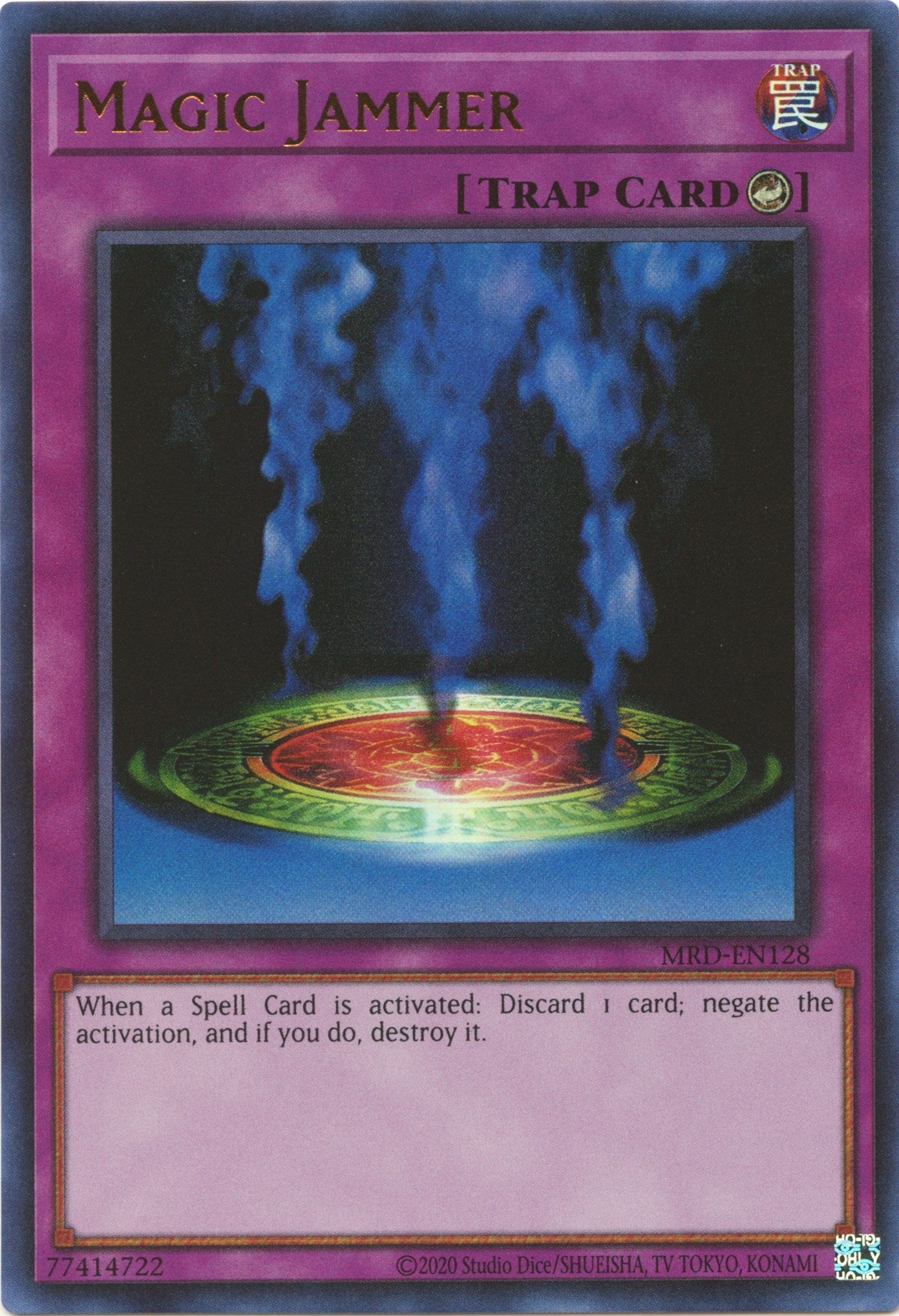 Image for Magic Jammer (Metal Raiders (25th Anniversary Edition)) (MRD-EN128) - YuGiOh