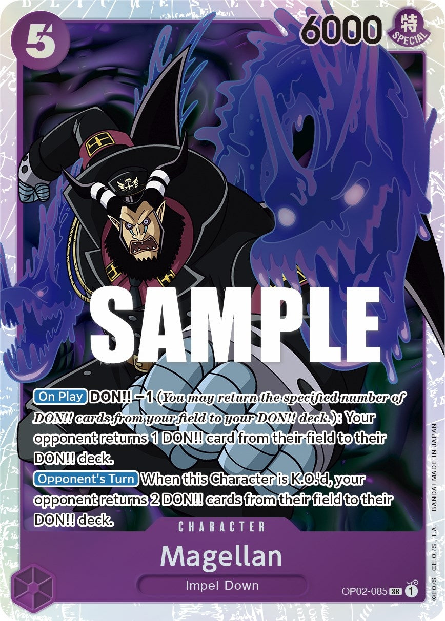 Image for Magellan (085) (Paramount War) (OP02-085) - One Piece Card Game