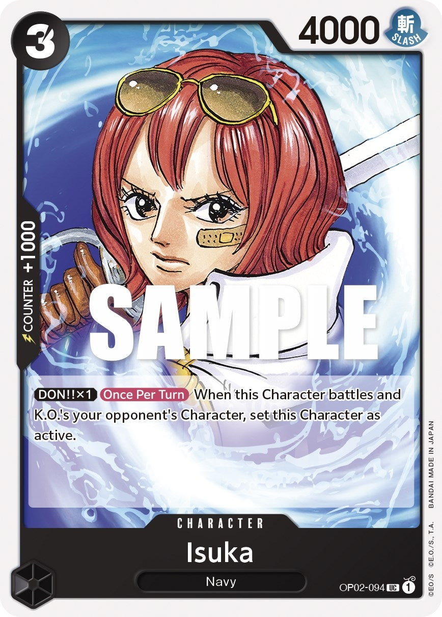 Image for Isuka (Paramount War) (OP02-094) - One Piece Card Game