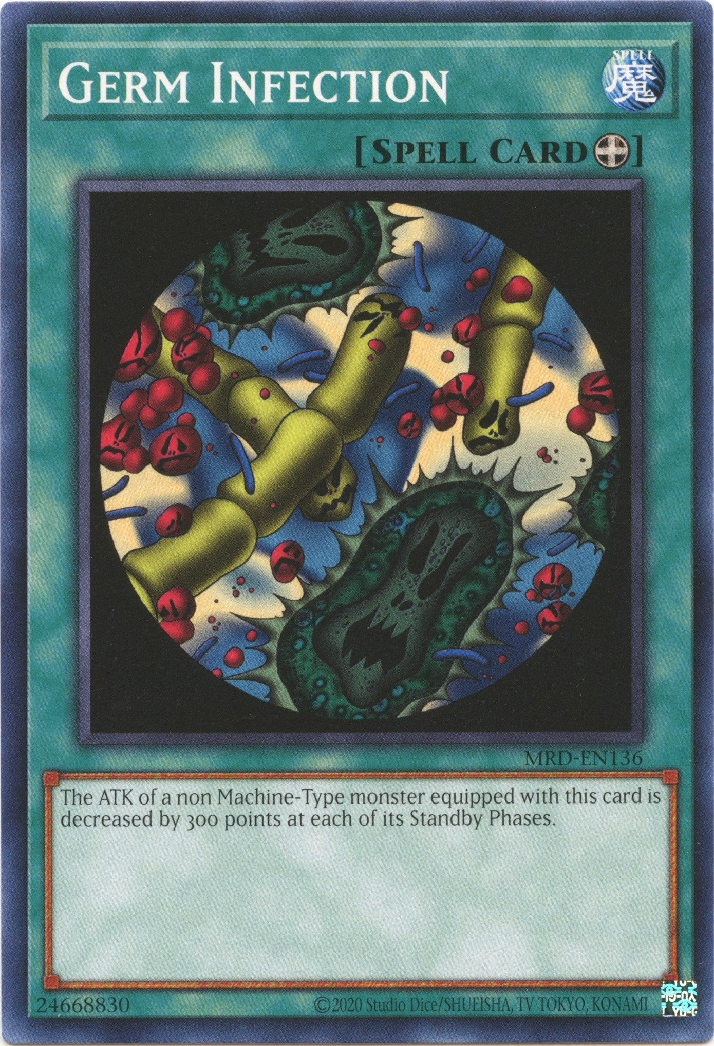 Image for Germ Infection (Metal Raiders (25th Anniversary Edition)) (MRD-EN136) - YuGiOh
