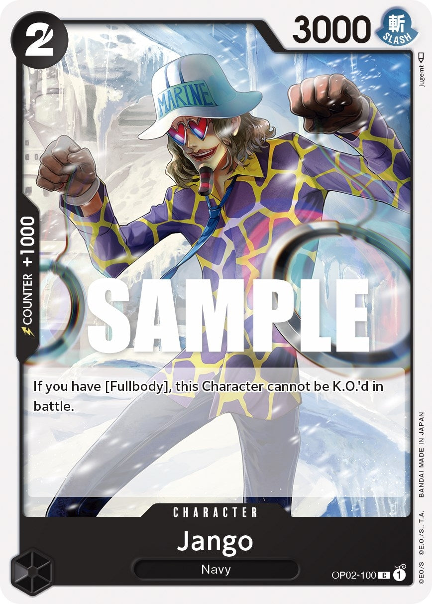 Image for Jango (Paramount War) (OP02-100) - One Piece Card Game