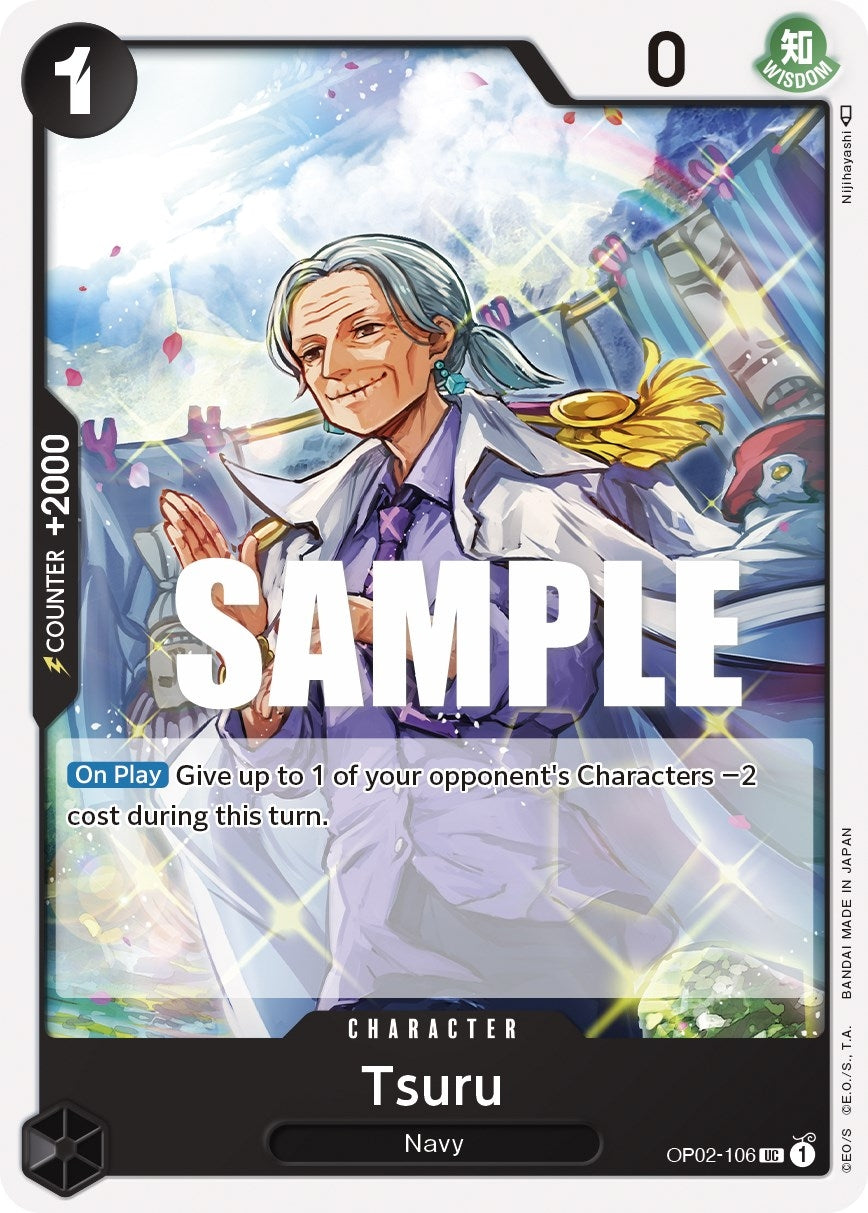 Image for Tsuru (Paramount War) (OP02-106) - One Piece Card Game
