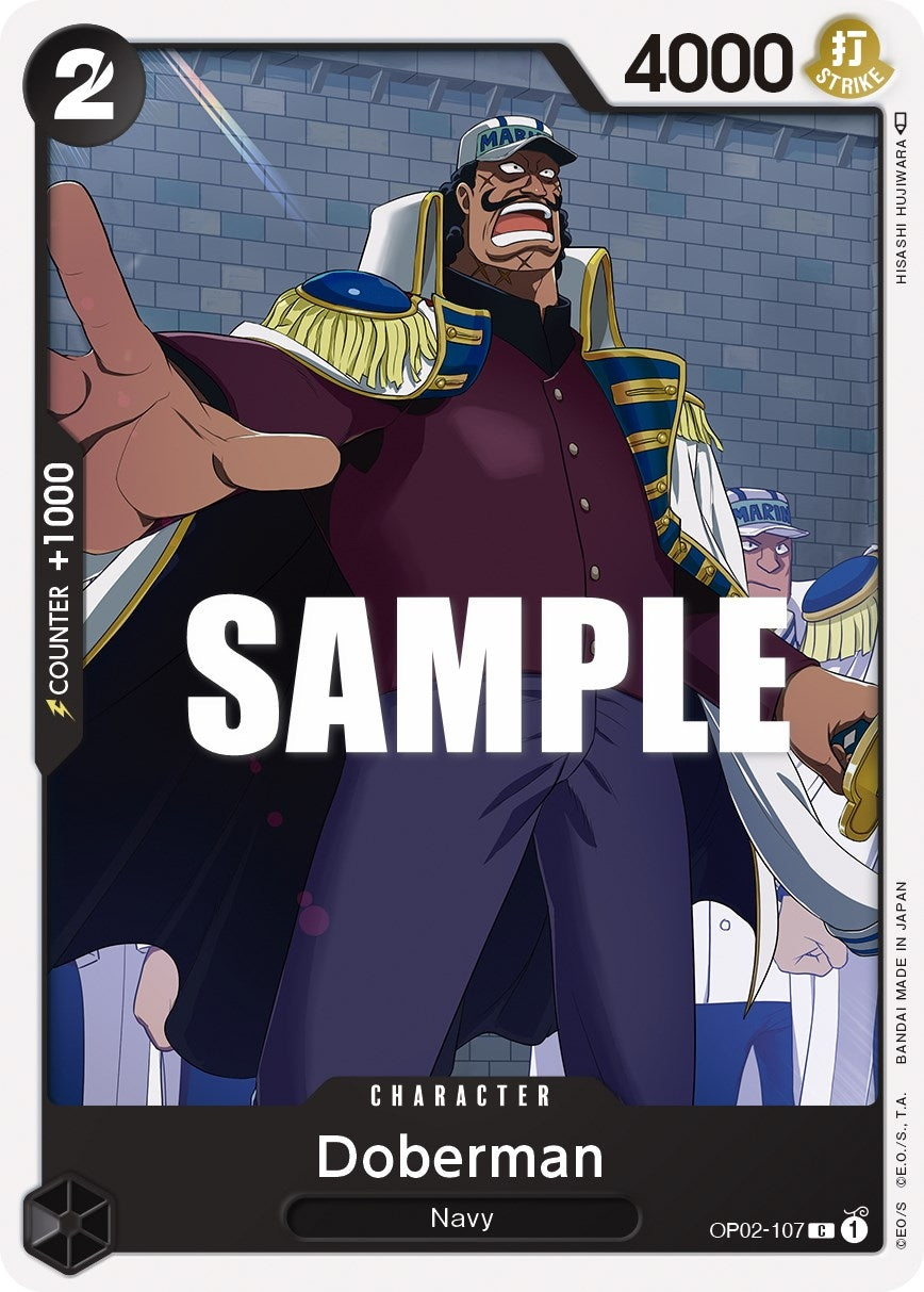 Image for Doberman (Paramount War) (OP02-107) - One Piece Card Game