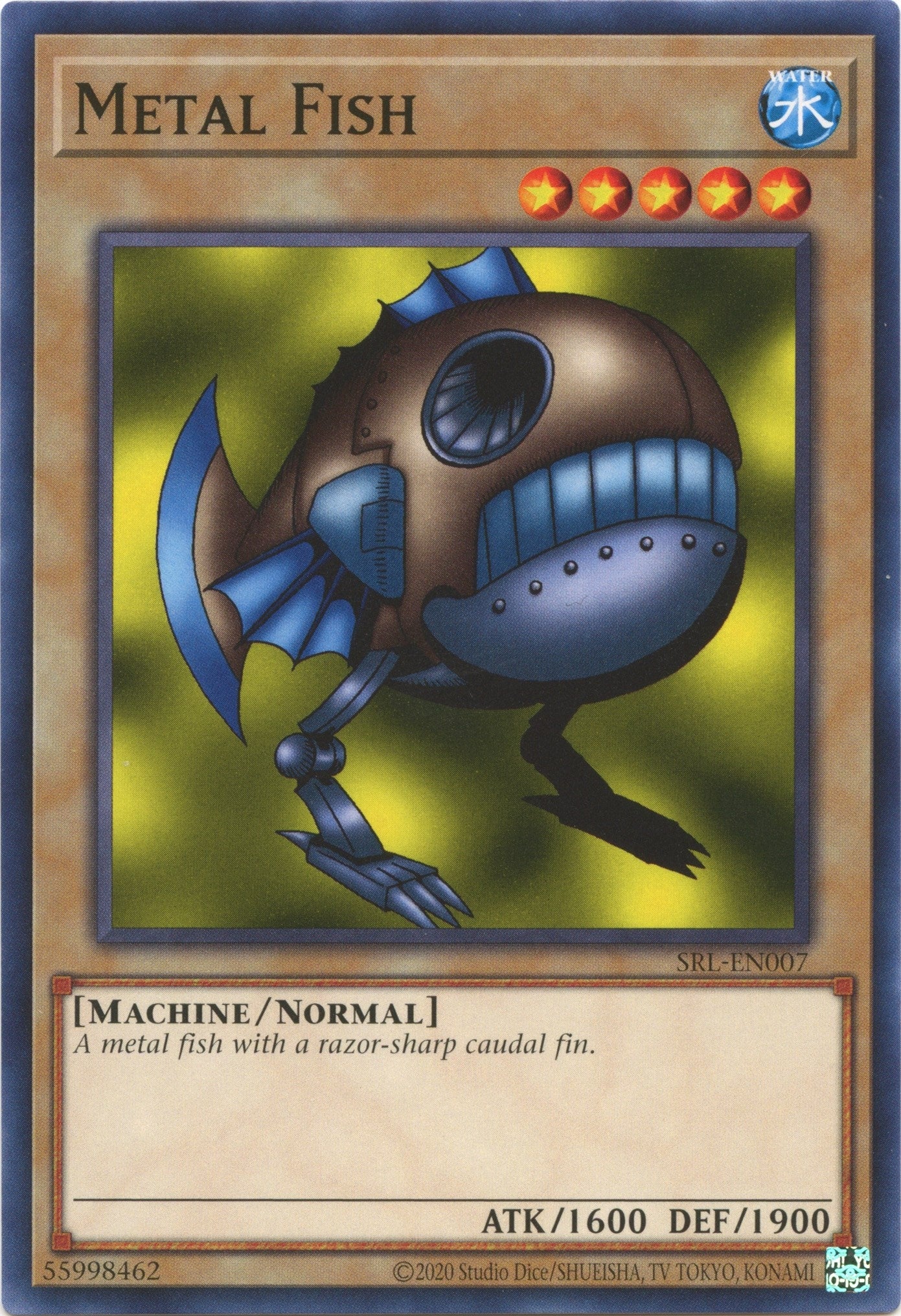 Image for Metal Fish (Spell Ruler (25th Anniversary Edition)) (SRL-EN007) - YuGiOh