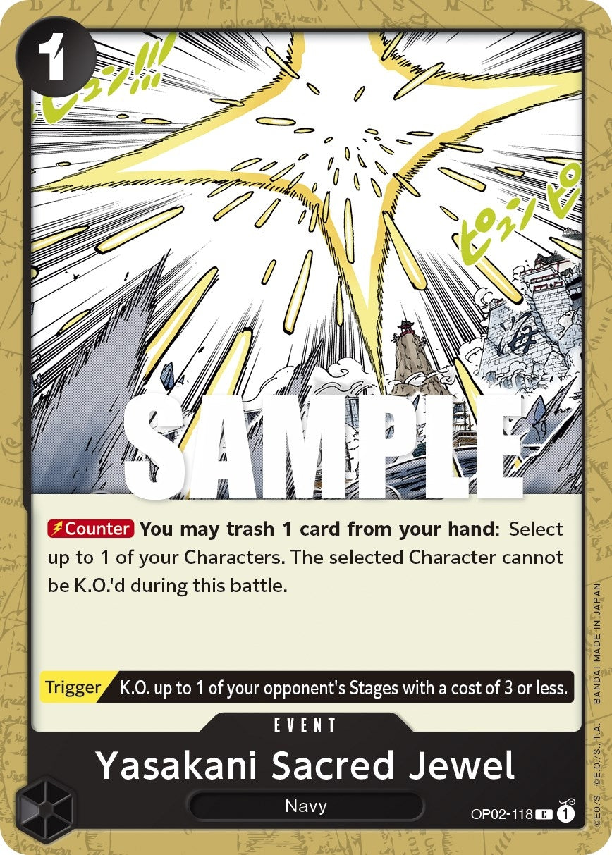 Image for Yasakani Sacred Jewel (Paramount War) (OP02-118) - One Piece Card Game