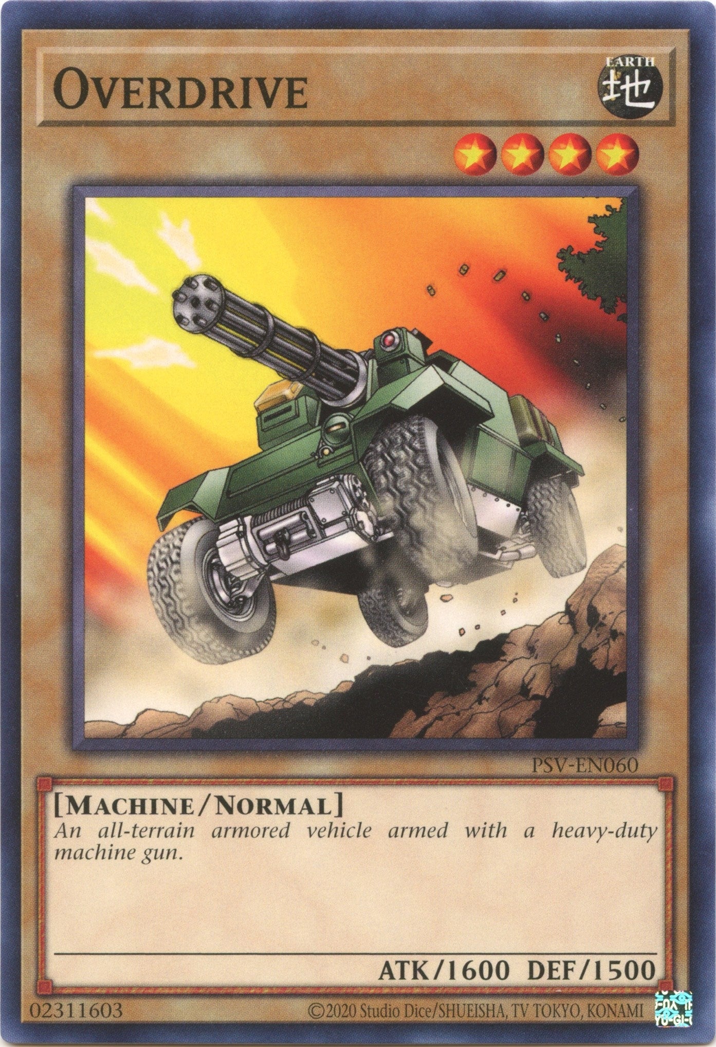 Image for Overdrive (Pharaoh's Servant (25th Anniversary Edition)) (PSV-EN060) - YuGiOh