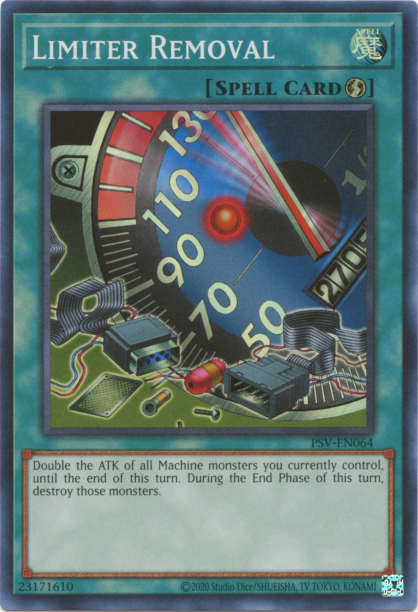 Image for Limiter Removal (Pharaoh's Servant (25th Anniversary Edition)) (PSV-EN064) - YuGiOh