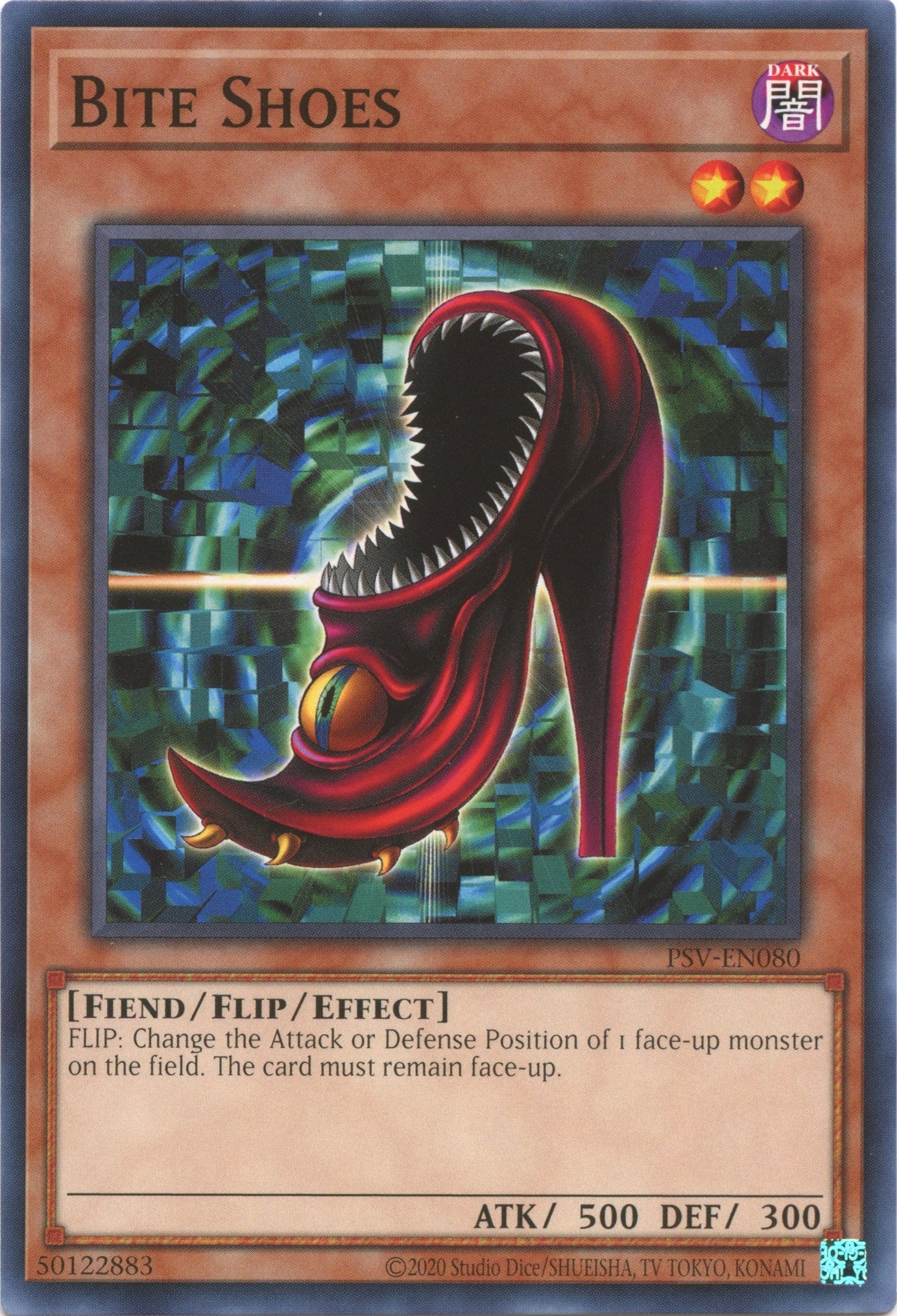 Image for Bite Shoes (Pharaoh's Servant (25th Anniversary Edition)) (PSV-EN080) - YuGiOh